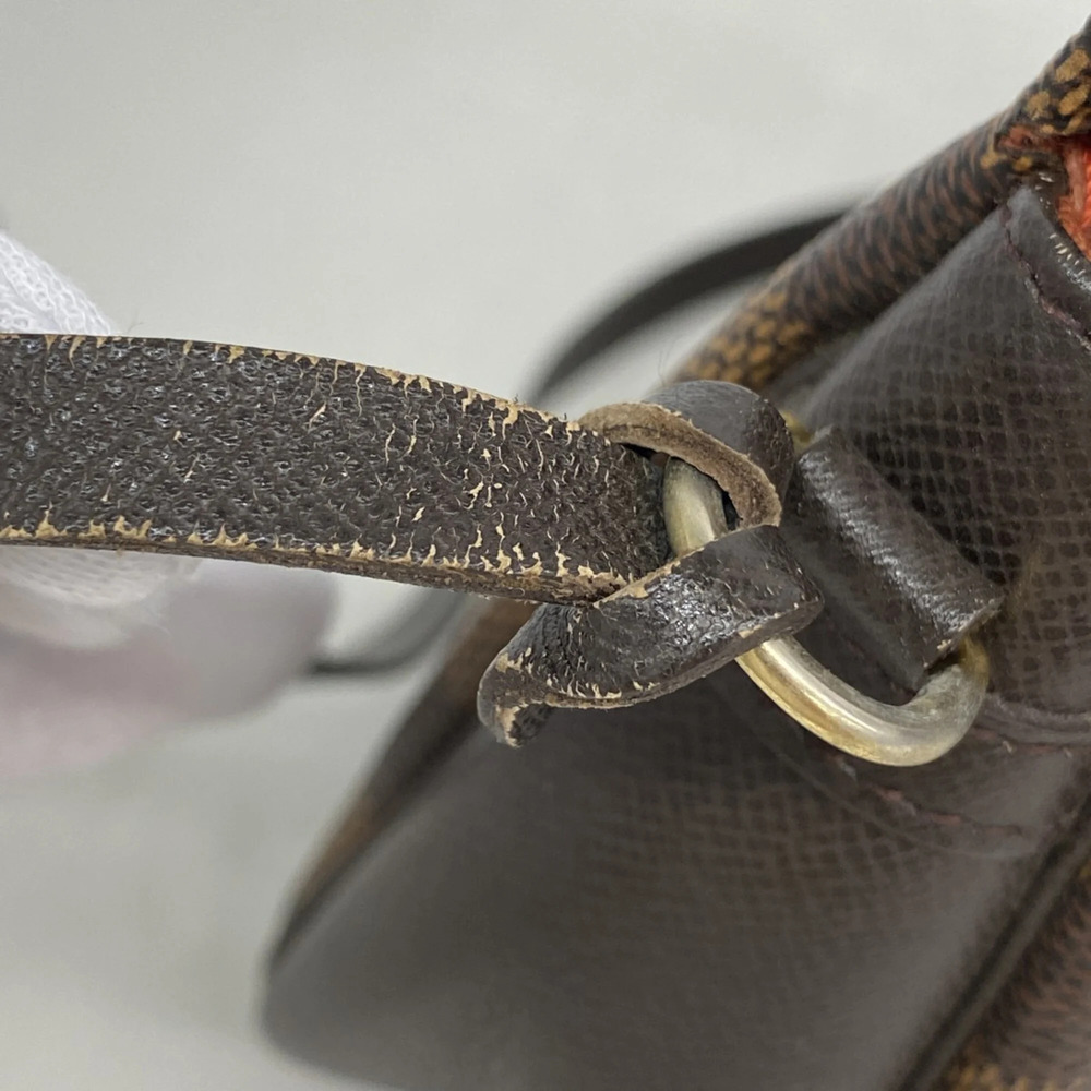 LOUIS VUITTON Brown Damier Pouch - Picture 7 of 9